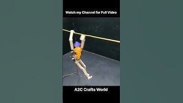 Rope Climbing Robot | DIY Robot | Science Project #reels #shorts #experiment #shortsvideo #short