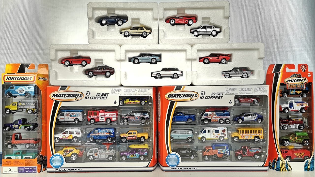 Matchbox 10 Packs And 5 Packs From 2002 2004 2009 Of The John Nijhuis