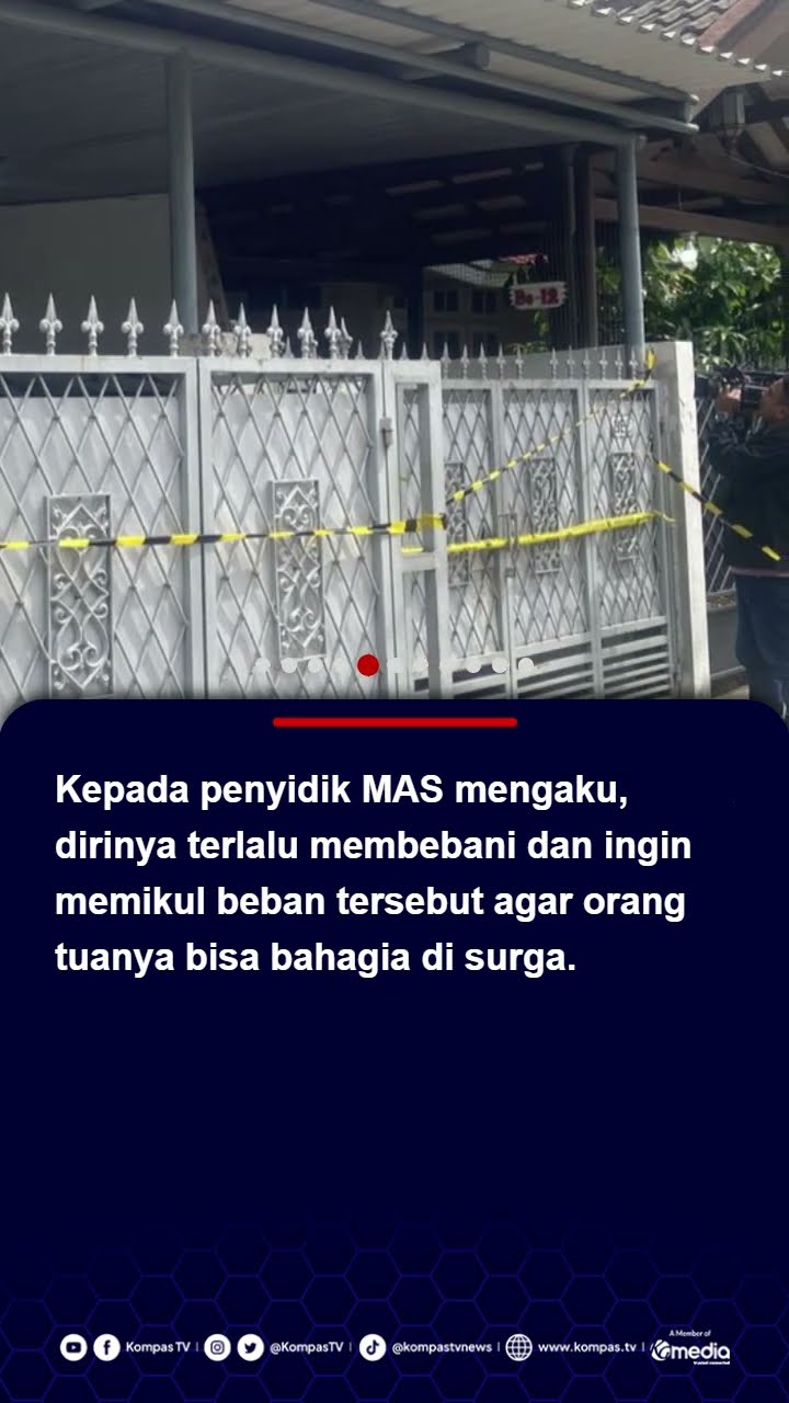 Fakta Baru, Sebelum Peristiwa Remaja Pembunuh Ayah dan Nenek Sempat Dengar Bisikan Gaib #pembunuhan