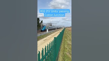 TPE Class 802 passing Colton Junction