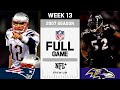 Monday Night Showdown! New England Patriots vs. Baltimore Ravens FULL GAME | NFL 2007 Season Week 13