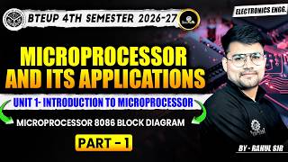 Microprocessor & Its Applications | Microprocessor 8086 Block Diagram Part1|UNIT-1 |ELECTRONICS ENGG Wealth