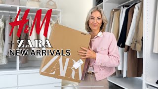 H\&M + ZARA HAUL 2024 | New Arrivals Spring Summer Try On Haul