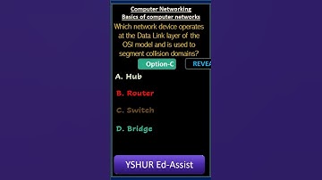 NetworkSwitch, OSIModel-Computer NetworkingBasics of computer networks #mcqs #GSWS #groups #ssc