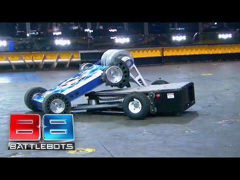 GOING FOR THE TYRES! | Tombstone vs Yeti | BattleBots