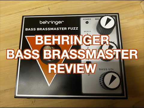 Behringer Bass Brassmaster review - YouTube