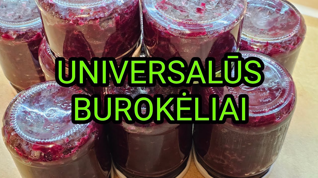 Universalūs burokėliai žiemai