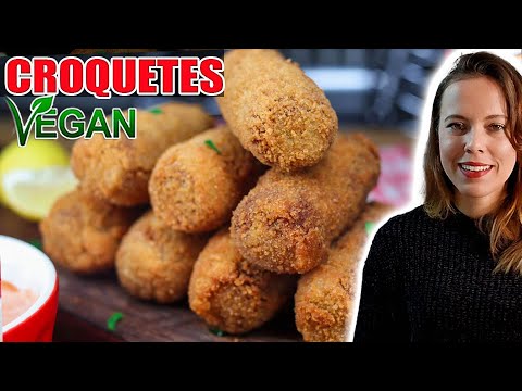 CROQUETE VEGANO CROCANTE E FÁCIL DE FAZER