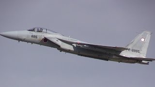 タッチ＆ゴー連発!!! F-15 Eagle 航空自衛隊 百里基地 第305飛行隊