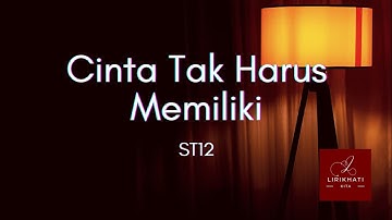 Cinta Tak Harus Memiliki - ST12 (Lirik) | Cover by RAFFA AFFAR