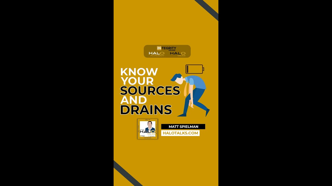 Know Your Sources and Drains - Matt Spielman