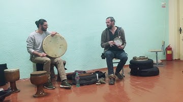 Kirill Osherov & Andrey Tanzu. Frame drums & percussion.