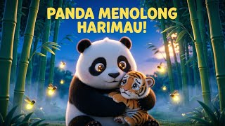 Dongeng Anak Indonesia 🐼 Panda Pino dan Anak Harimau Tersesat (Cerita Penuh Pesan Moral)