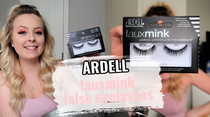TikTok Made Me Buy It! || Ardell fauxminx false eyelashes