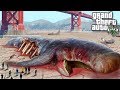 КАК ПОЙМАТЬ ОГРОМНОГО МЕГАЛОДОНА ГТА 5 МОДЫ! МЕГ МОРСКОЙ МОНСТР ОБЗОР МОДОВ GTA 5! ГТА МОД MODS