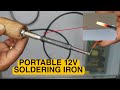 Making 12v soldering iron | @Gadgets pro