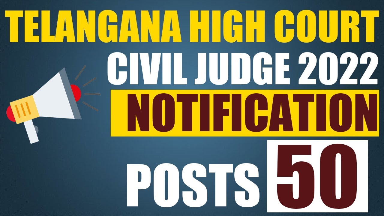 Telangana Judiciary Exam Civil Judge Exam 2022 Details Syllabus telangana-judiciary-exam-civil-judge-exam-2022-details-syllabus
