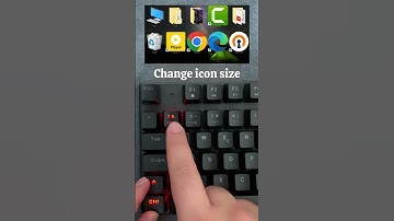 Change Icon Size #asmr #video #video #viralshort #viralvideo #windows #comedy #computer #tricks