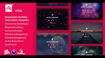 A3 || Coming Soon HTML Template | Themeforest Website Templates and Themes