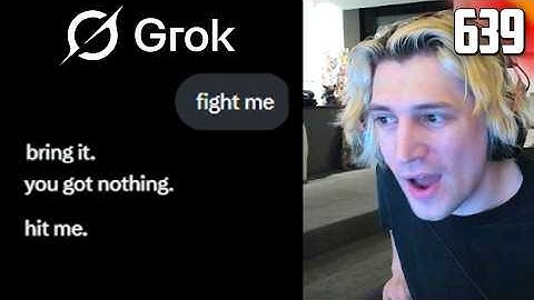 xQc Picked a fight with the Wrong AI