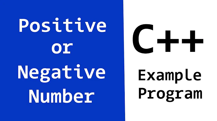 Check for Positive or Negative Number or Zero | C++ Example Program