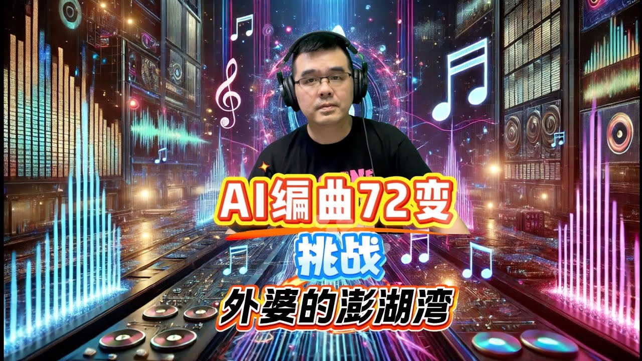 AI编曲72变！挑战《外婆的澎湖湾》从DEMO到成品只需一键｜Suno音乐探索