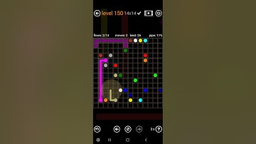 How To Solve Flow Free Premium 14x14 Mania Level 150 Hard Board Walk Through Solution Walkthrough