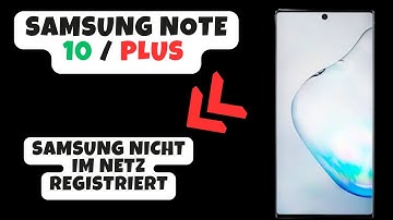 samsung nicht im netz registriert || mobile daten funktionieren nicht samsung Samsung Note 10 / Plus