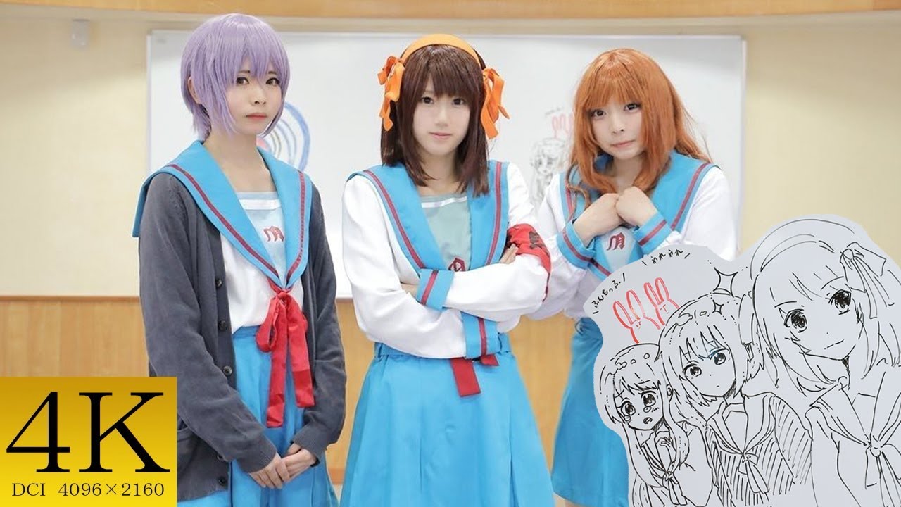 【涼宮ハルヒの憂鬱】ハレ晴レユカイ　コスプレで踊ってみた