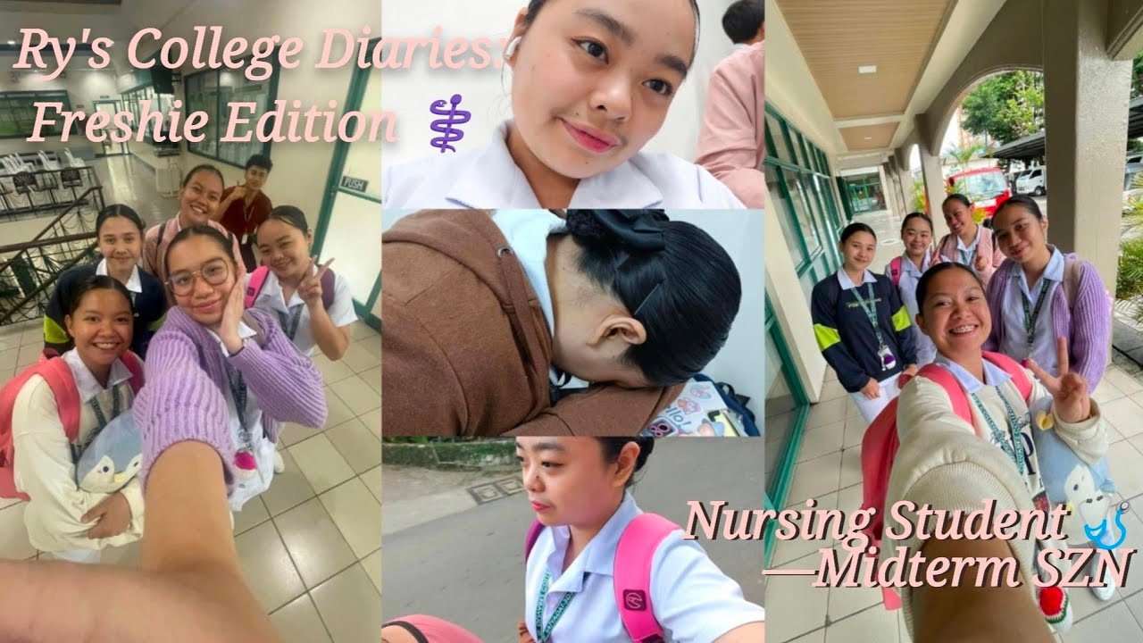 Ry's College Diaries: Freshie Edition⚕️| Nursing Student — Midterm SZN✨