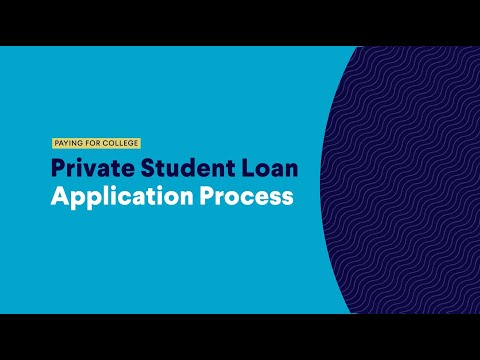 Private Student Loan Application Process