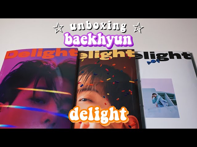 【未開封】ベッキョン Delight (CINNAMON Ver.) EXO EXO: Baek Hyun Mini Album Vol. 2 - Delight (Cinnamon Version
