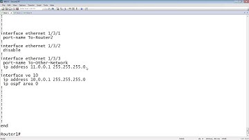 OSPF PASSIVE INTERFACE