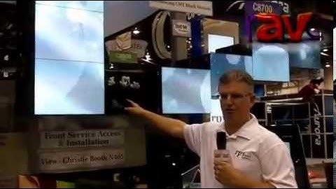InfoComm 2012  RP Visuals Talks About Mounting Configurations for Christie MicroTiles