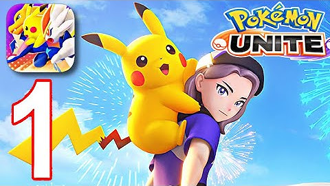 Pokémon UNITE Mobile - Gameplay walkthrough Part 1 - Tutorial (iOS - Android)