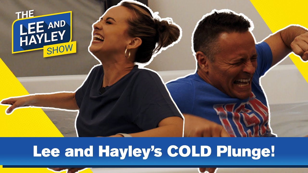 Cold Water Plunge | The Lee and Hayley Show - YouTube