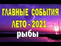 РЫБЫ 🍉 ЛЕТО 2021 (ИЮНЬ, ИЮЛЬ, АВГУСТ).Таро прогноз гороскоп