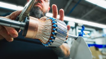 EMS LabVolt Series 8010 - Manufacturing of the Electric Motors