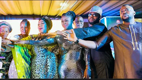 Odunlade Adekola and His Wife, Mothers, Femi Adebayo, and Others Cut Cake