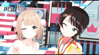 【hololive MMD】大空スバル×しぐれうい【愛包ダンスホール/HIMEHINA】