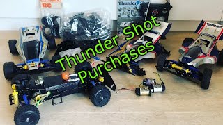 Epic Rc Bundle Tamiya Thunder Shot Rc Buggy U0026 Vintage Technigold Motor Haul