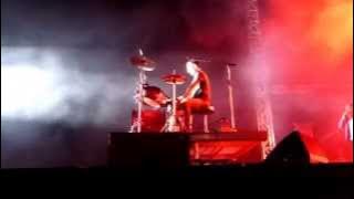 Laust Sonne D-A-D -  Drumsolo Haslev Festdage 13.06.2015