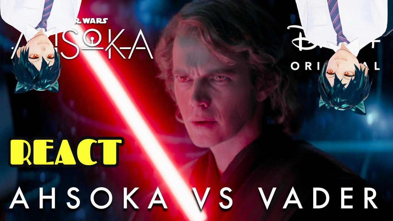 Ashoka vs Darth Vader(anakin) (full lightsaber duel) YouTube