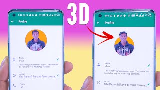 How To Make 3D WhatsApp profile photo screenshot 1