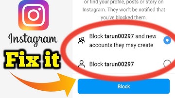 New Account They May Create | Instagram Block and New Accounts They May Create Meaning in Hindi
