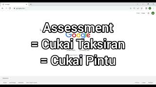 Bayaran Cukai Taksiran / Cukai Pintu menggunakan iComm MPAJ | Payment for assessment to MPAJ