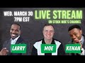 Stock Moe, Stock Up With Larry Jones, & Kenan Grace...Live! BEST STOCKS TO BUY NOW FOR APRIL 2022