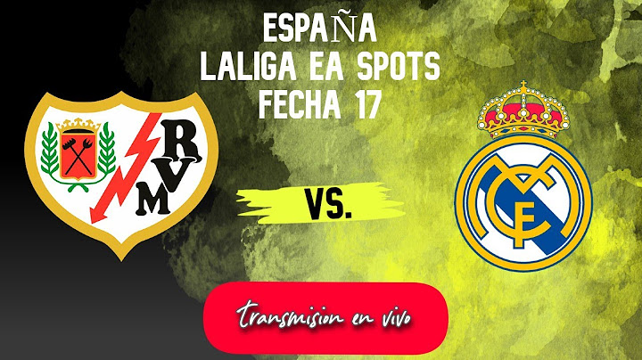 RAYO VALLECANO 3-3 REAL MADRID en vivo || ESPAÑA - LaLiga EA Sports - Jornada 17