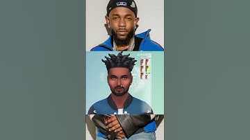 Thumbnail of Kendrick Lamar Sims 4 #music #shorts #youtubeshorts #sims4