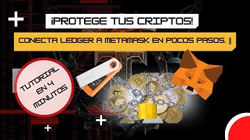 ¡Protege tus criptos! Tutorial en 4min🔒📈 Conecta Ledger a MetaMask en pocos pasos. 🚀💰
